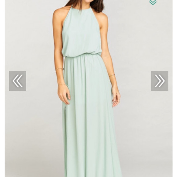 Showmeyourmumu Bridesmaid dress - dusty mint color - Picture 4 of 5